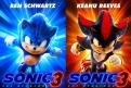 Immagine 1 - Sonic 3, poster con i personaggi del film animazione tratto dal videogame della sega