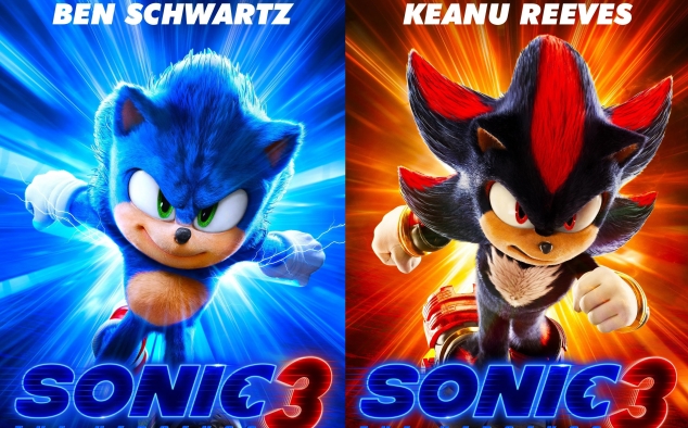 Immagine 1 - Sonic 3, poster con i personaggi del film animazione tratto dal videogame della sega