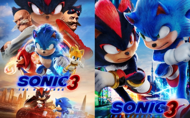 Immagine 6 - Sonic 3, poster con i personaggi del film animazione tratto dal videogame della sega