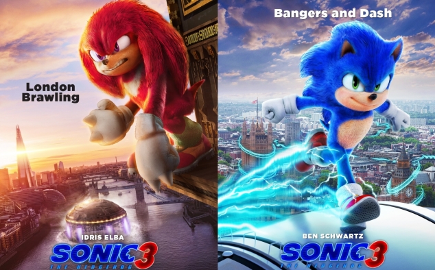 Immagine 12 - Sonic 3, poster con i personaggi del film animazione tratto dal videogame della sega